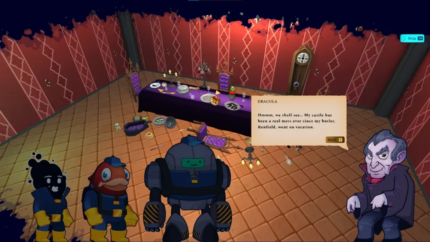 Скриншот 6 к игре Galaxy Cleaners: Dracula's Castle