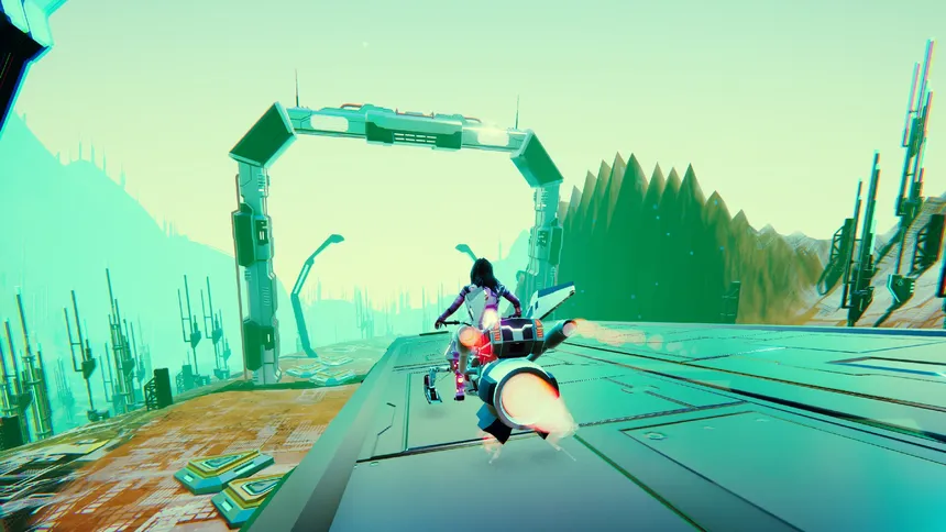 Скриншот 1 к игре Vector Rider