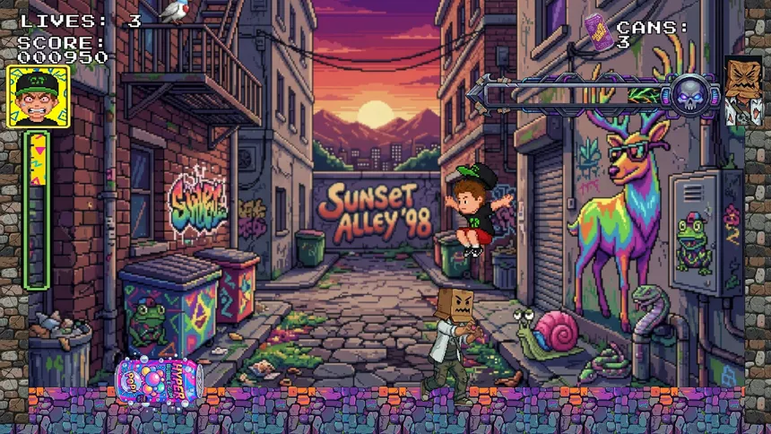 Скриншот 5 к игре Sunset Sprinters '98