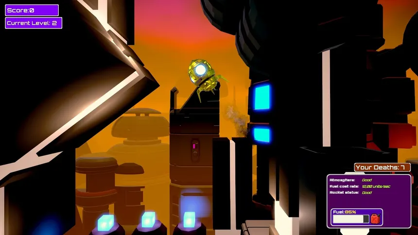 Скриншот 2 к игре Rocket Adventures