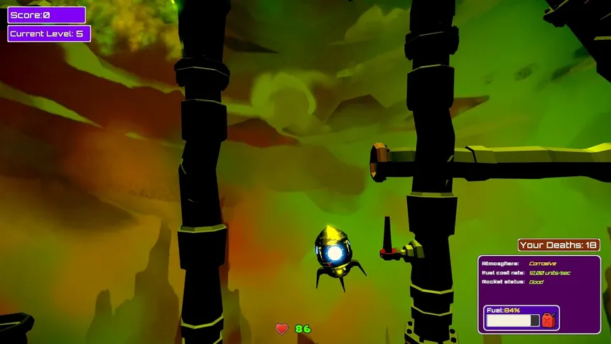 Скриншот 4 к игре Rocket Adventures