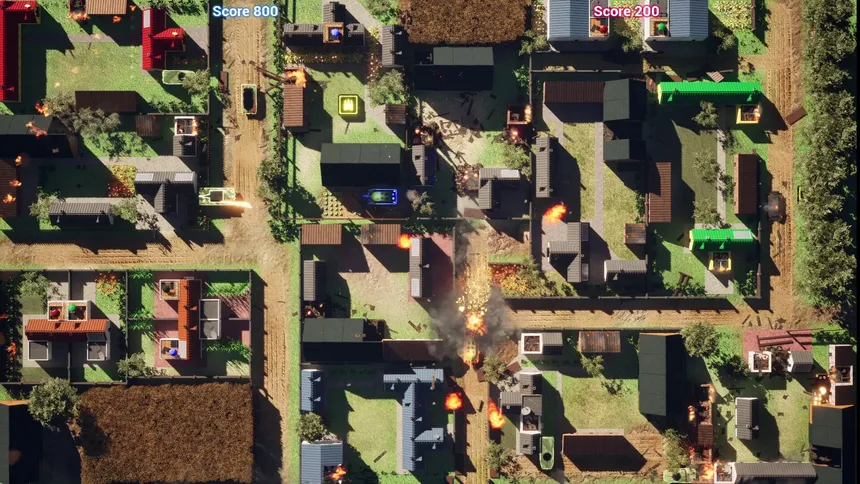 Скриншот 2 к игре Tanks: Total Destruction