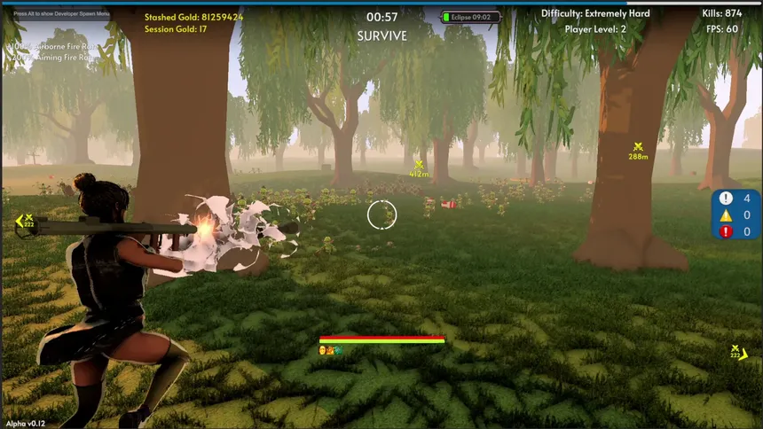 Скриншот 3 к игре Hordestomp