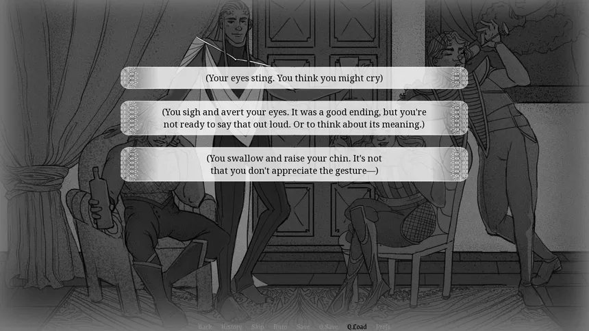 Скриншот 4 к игре Love the Guard, Be the King - A Visual Novel