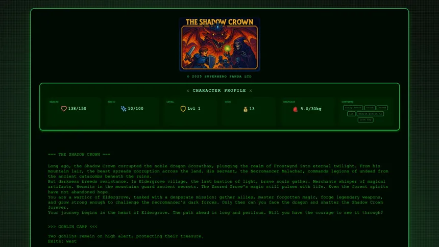 Скриншот 1 к игре The Shadow Crown - Frostwynd Chronicles