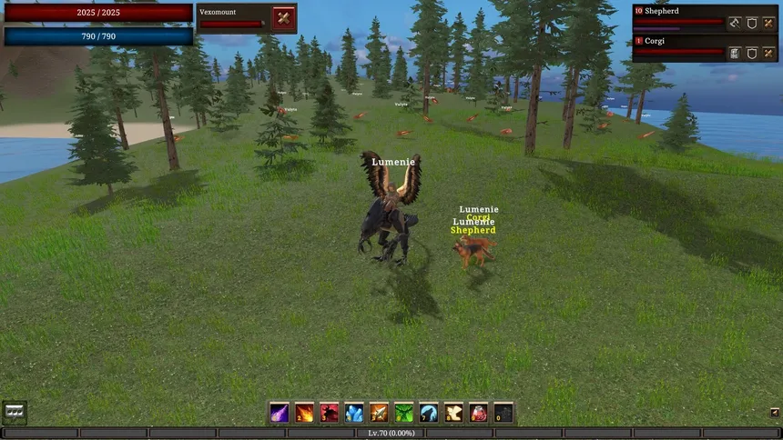 Скриншот 1 к игре Downfall MMORPG