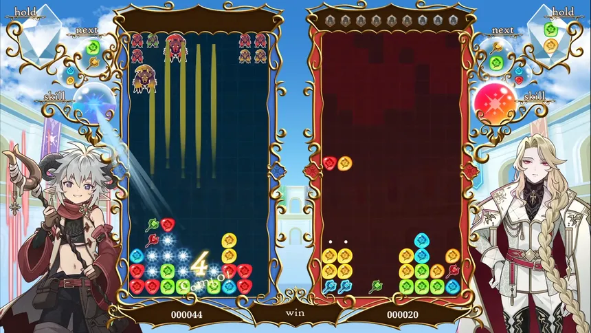 Скриншот 1 к игре PuzzMao〜Puzzle and Magical Overlord〜