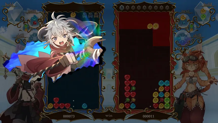 Скриншот 3 к игре PuzzMao〜Puzzle and Magical Overlord〜