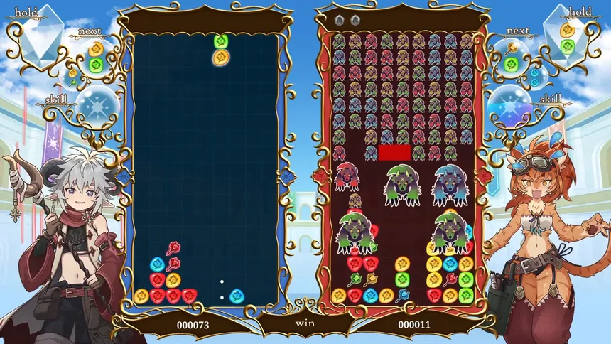 Скриншот 4 к игре PuzzMao〜Puzzle and Magical Overlord〜