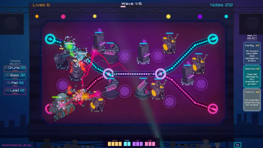 Скриншот 2 к игре Groove Defense