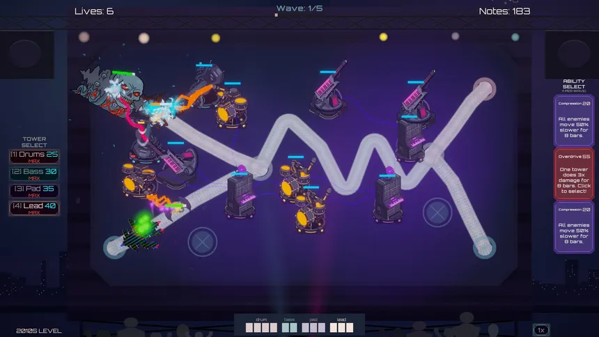 Скриншот 4 к игре Groove Defense