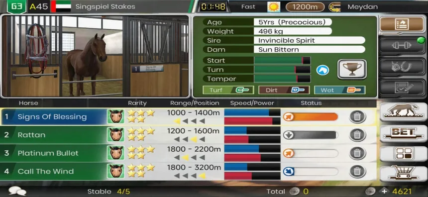 Скриншот 4 к игре iHorse G1 Leading Sire