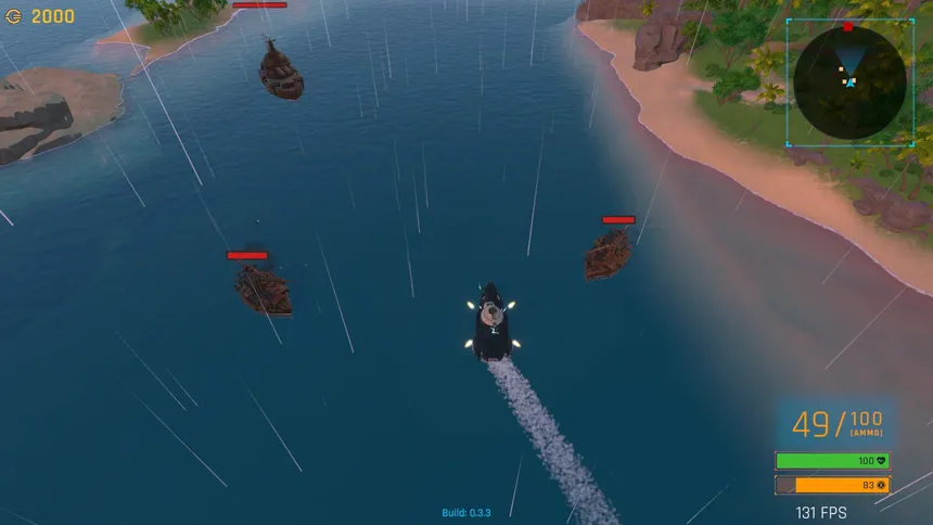 Скриншот 2 к игре BattleBoat X