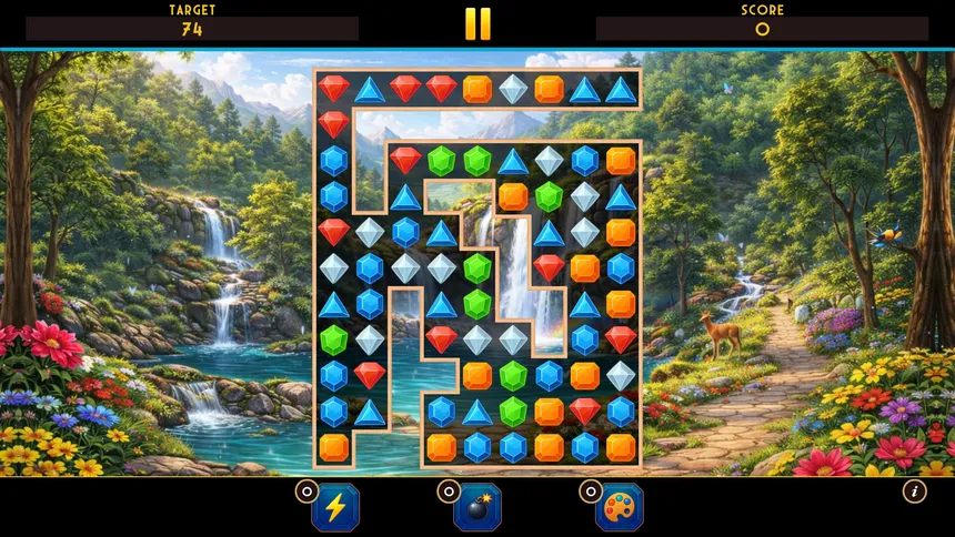 Скриншот 4 к игре Crystal Garden