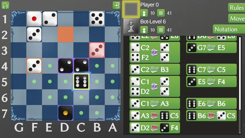 Скриншот 2 к игре Dice chess