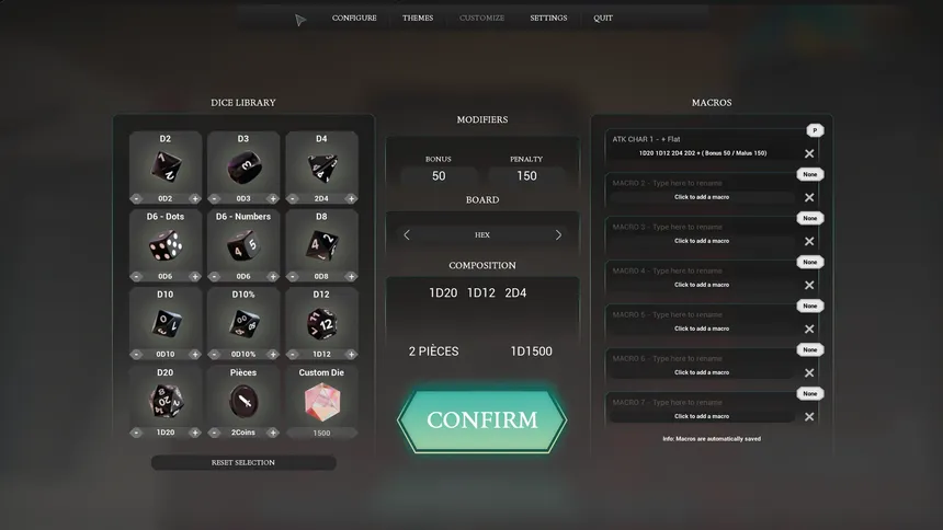Скриншот 3 к игре Dice Shaper