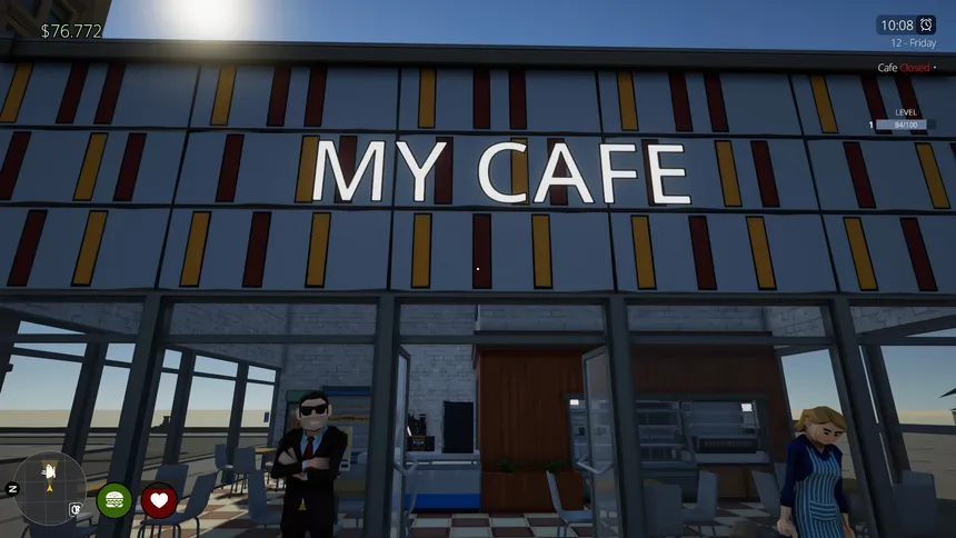 Скриншот 1 к игре Cafe Life Simulator