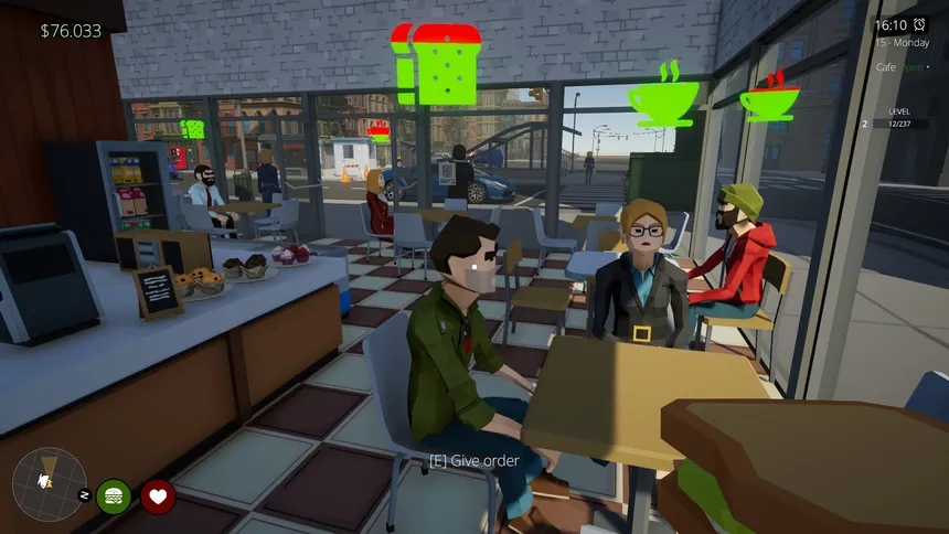 Скриншот 4 к игре Cafe Life Simulator