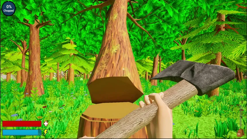 Скриншот 3 к игре Chopping Together🌲