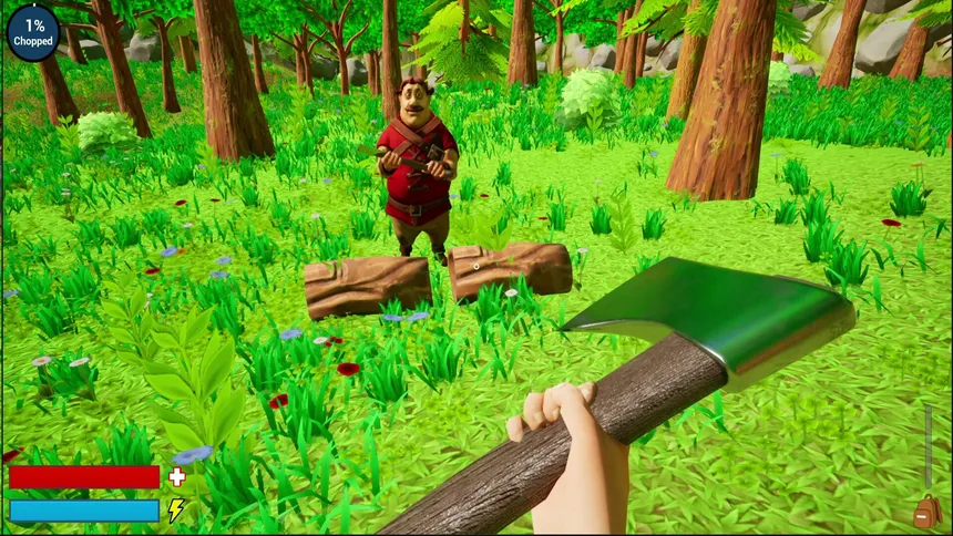 Скриншот 8 к игре Chopping Together🌲