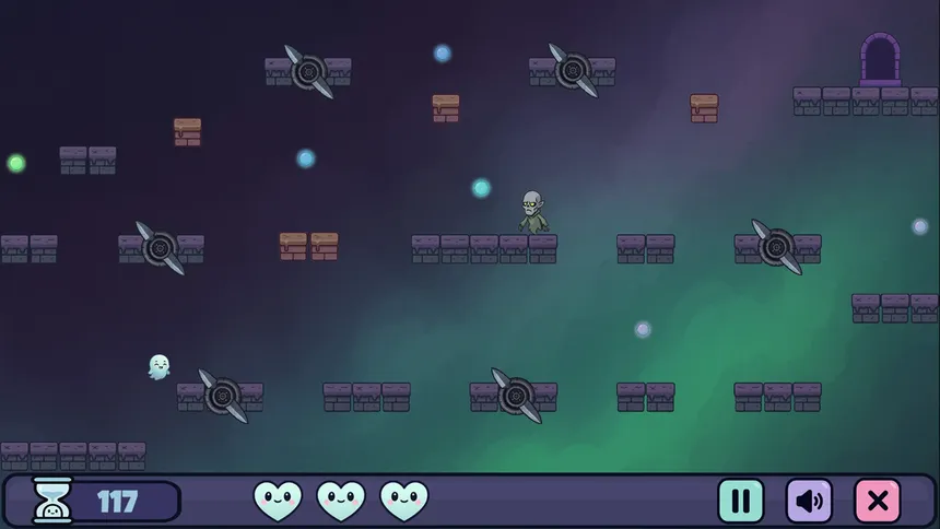 Скриншот 2 к игре Little Boo and the Spectral Orbs