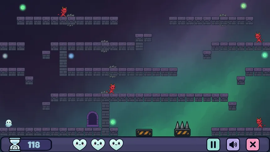 Скриншот 4 к игре Little Boo and the Spectral Orbs