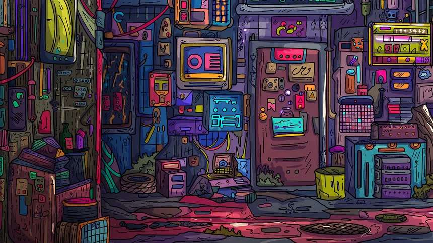 Скриншот 2 к игре 100 Neon Cats