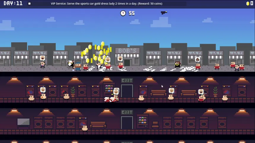 Скриншот 3 к игре Bird Poo Game