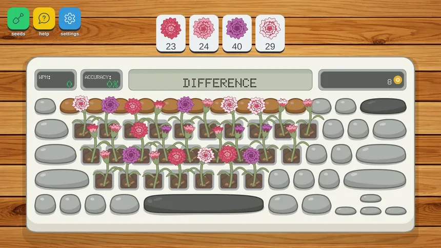 Скриншот 5 к игре Qwerty Garden