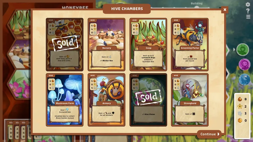 Скриншот 2 к игре Humbug Tales: Pollen Pastures