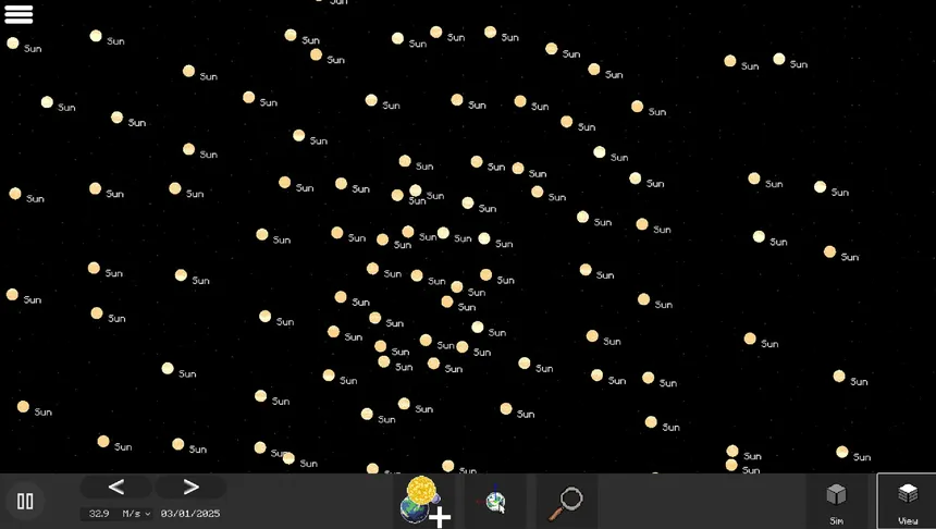 Скриншот 1 к игре Solar Sandbox