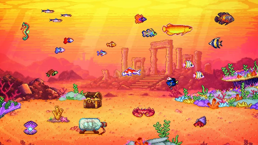 Скриншот 2 к игре Pixel Aquarium
