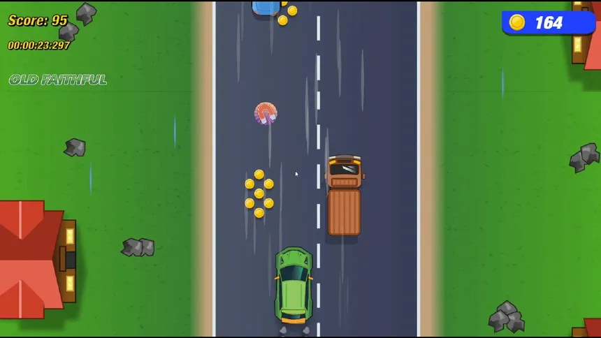 Скриншот 1 к игре Mini Car Coin Collector