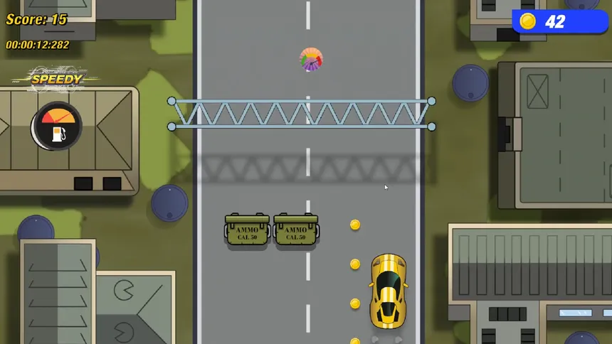 Скриншот 4 к игре Mini Car Coin Collector