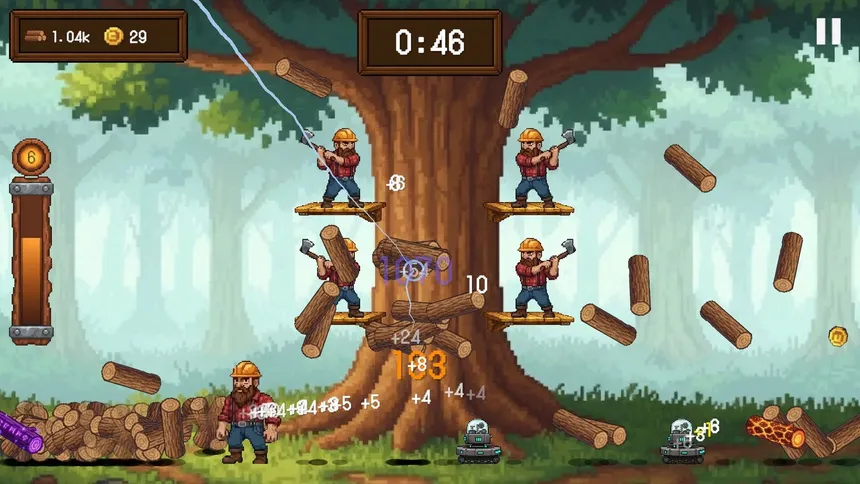 Скриншот 1 к игре Timber Rush