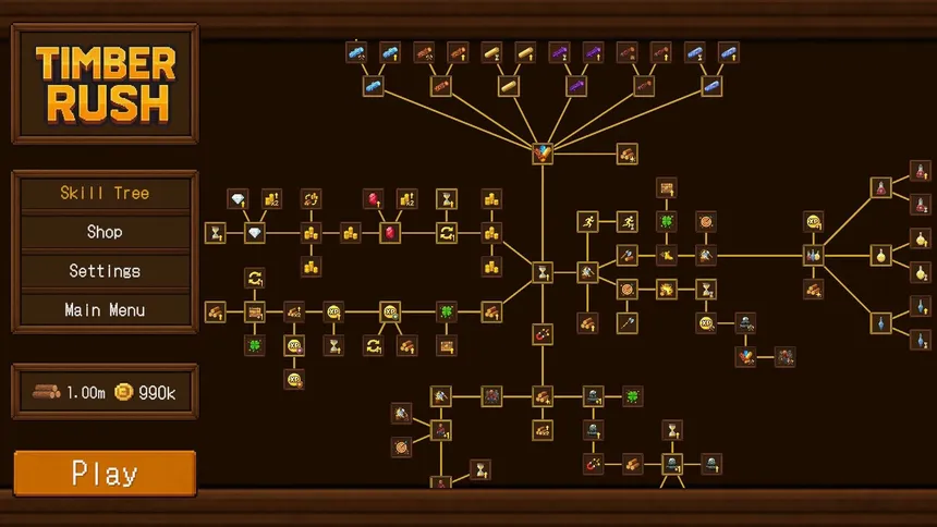 Скриншот 2 к игре Timber Rush