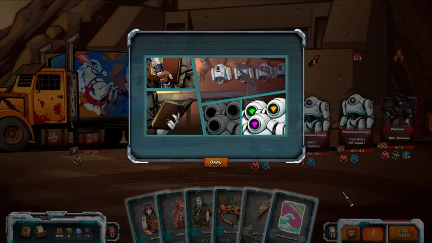 Скриншот 5 к игре Armita's Search: Story-Driven Tactical Deckbuilder