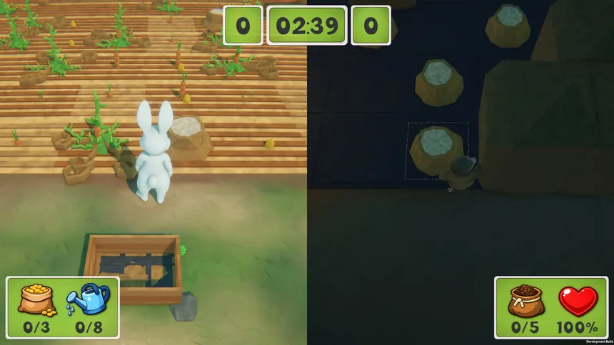 Скриншот 1 к игре Rabbit vs Mole