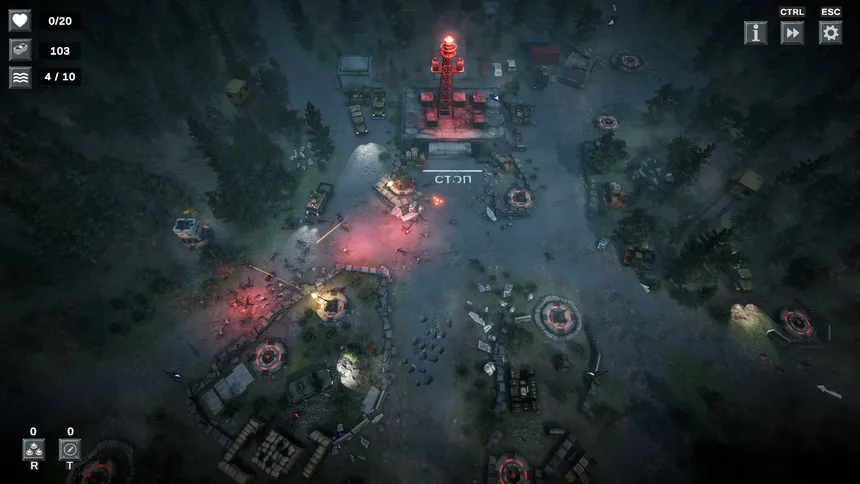 Скриншот 1 к игре HOLD THE LINE