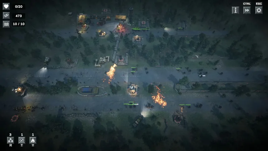 Скриншот 4 к игре HOLD THE LINE