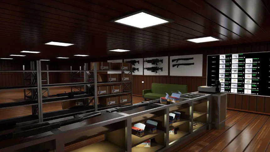 Скриншот 2 к игре GunMan: Gun Store Simulator