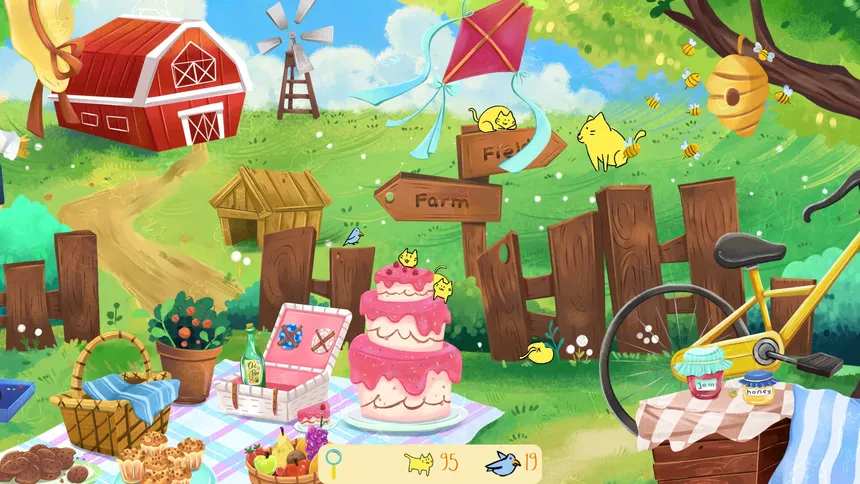 Скриншот 1 к игре Storytime Cats - A Day At The Park