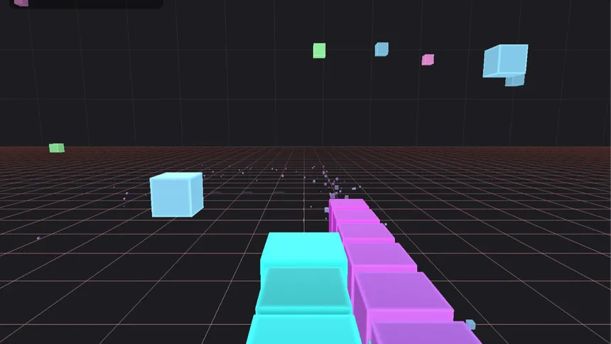 Скриншот 1 к игре Spacey Snake