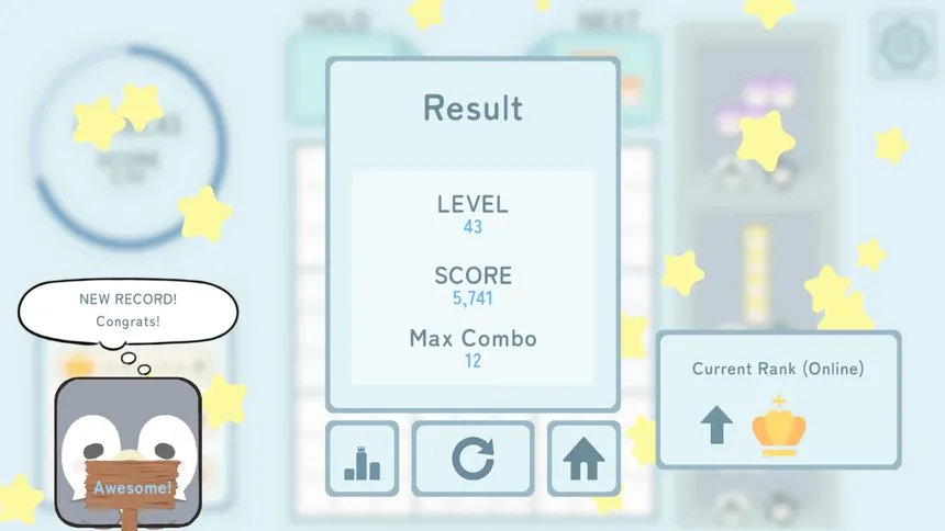 Скриншот 6 к игре ペンギンブロック