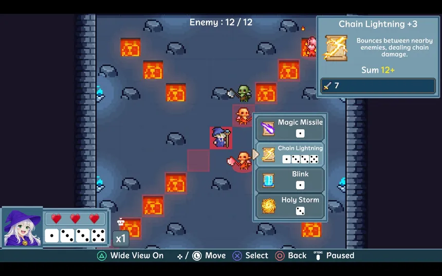 Скриншот 2 к игре No Mana, Just Dice