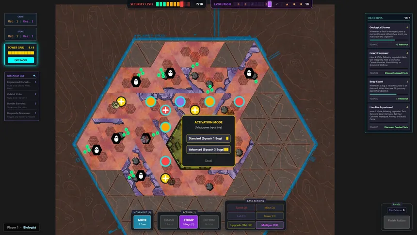 Скриншот 6 к игре HexSwarm: Hostile Worlds