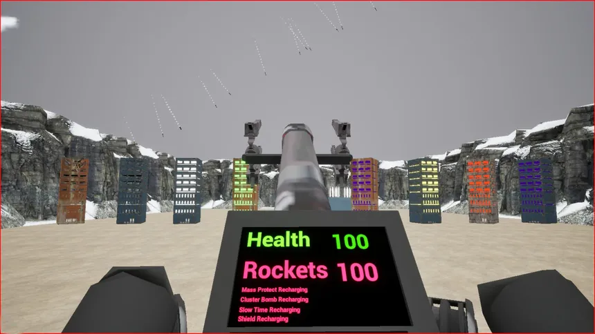 Скриншот 1 к игре Rocket Commander VR