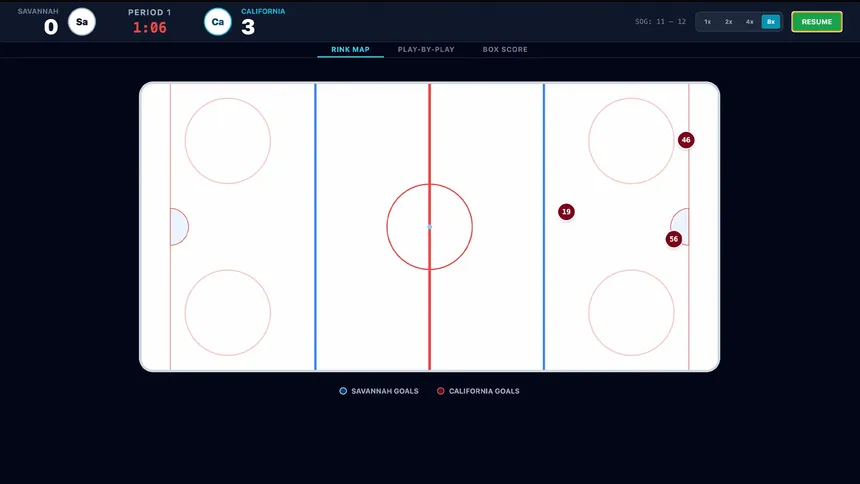 Скриншот 3 к игре Coastal Summit Sports: College Hockey 26