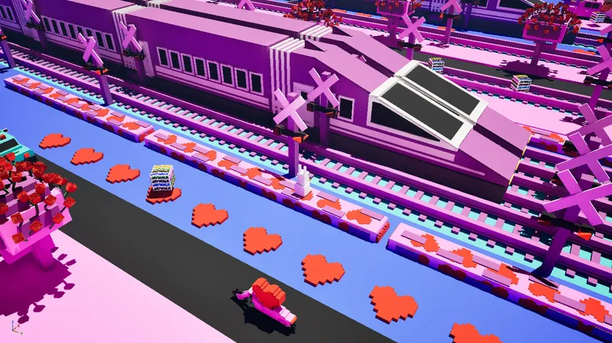 Скриншот 3 к игре JAYWALK: An Endless Arcade Hopper Game