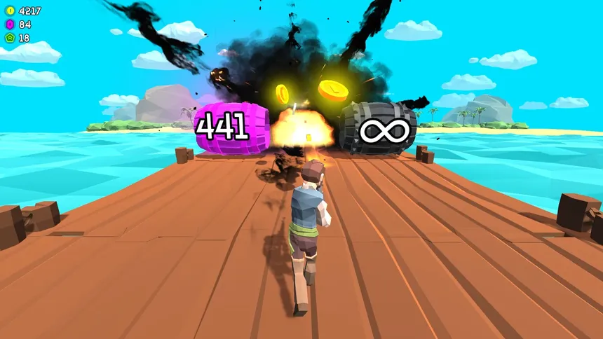 Скриншот 1 к игре Shoot The Barrels